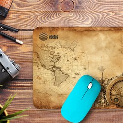 Коврик для мыши Cactus Antique map 220x180x2мм (CS-MP-P08XS) - фото 24555