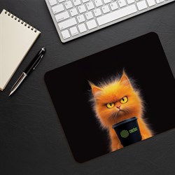 Коврик для мыши Cactus Red Cat 220x180x2мм (CS-MP-P11XS) - фото 24590