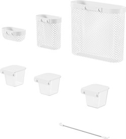 Лотки Cactus CS-PB-SET1 белый - фото 24922