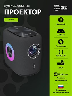 Проектор Cactus CS-PRH.01B.WUXGA-A 2LCD 1400Lm ANSI (1920x1080) 4000:1 ресурс лампы:50000часов 2xUSB typeA 2xHDMI 4кг - фото 24986