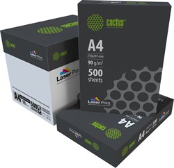 Бумага Cactus CS-LPA490500 A4/90г/м2/500л./белый CIE170% для лазерной печати - фото 25253