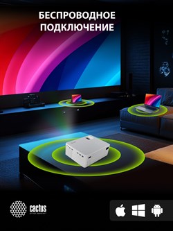 Проектор Cactus CS-PRM.04WT.WUXGA-A  LCD 6400Lm LS 400Lm ANSI (1920x1080) 2000:1 ресурс лампы:50000часов 2xUSB typeA 3xHDMI 2.5кг - фото 26502