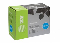 Лазерный картридж Cactus CS-CE390A (HP 90A) черный для HP LaserJet M601dn, M601n, M602dn, M602n, M602x, M603dn, M603n, M603xh, M4555, M4555dn, M4555f, M4555fskm, M4555h (10'000 стр.) - фото 8808
