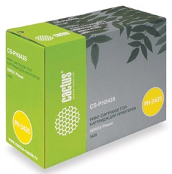 Лазерный картридж Cactus CS-PH3435 (106R01415) черный увеличенной емкости для Xerox Phaser 3435, 3435dn (10'000 стр.) - фото 9473