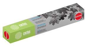 Лазерный картридж Cactus CS-EXV49C (C-EXV49) голубой для Canon ImageRunner Advance C3320, C3320i, C3325i, C3330i, Advance C3500 series, Advance C3520i MFP, Advance C3525i MFP, Advance C3530i MFP (19'000 стр.)