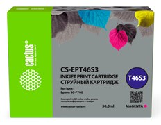 Струйный картридж Cactus CS-EPT46S3 (T46S3) пурпурный для Epson SureColor SC-P700 (30 мл)