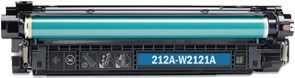 Лазерный картридж G&amp;G GG-W2121A (HP 212A) голубой для HP Color LJ M554, M555, 578 Enterprise (4'500 стр.)