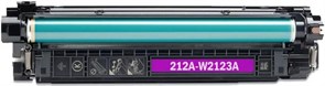 Лазерный картридж G&amp;G GG-W2123A (HP 212A) пурпурный для HP Color LJ M554, M555, 578 Enterprise (4'500 стр.)