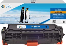 Лазерный картридж G&amp;G GG-CC530A (HP 304A) черный для HP CLJ CP2020, CP2025, CM2320 MFP (3'500 стр.)