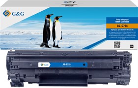 Лазерный картридж G&G GG-C725 черный для Canon imageCLASS MF3010 MFP, LBP-6000, 6000B, 6020, 6020B, MF-3010 (1'600 стр.)