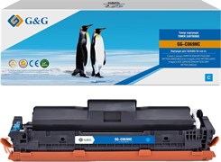 Лазерный картридж G&G GG-C069HC (069H Cyan) голубой для Canon I_sensys LBP673CDW, MF754CDW, MF752CDW(EUR), imageCLASS MF756Cx(AP), LBP674CDW, MF753CDW, MF751CDW(US) (5'500 стр.)