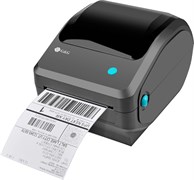 Термопринтер G&G GG-D410 203dpi 152мм/с/USB для печ.накл. черный