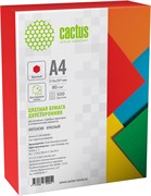 Бумага Cactus CS-CPR-A480500 A4/80г/м2/500л./красный интенсив