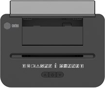 Шредер Cactus CS-SH-D8 с автоподачей (секр.P-4) фрагменты 150лист. 24лтр. скобы пл.карты