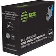 Лазерный картридж Cactus CS-W1510X-MPS (HP 151X) черный для HP LJ Pro 4003dw, MFP4103dw, 4103fdw с чипом (18'000 стр.)