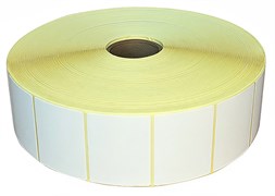 Термоэтикетки Cactus Eco CS-TE58404000 сег.:58x40мм самоклей. д.вт.40мм 4000шт/рул белый