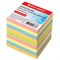Блок для записей Brauberg непроклеенный, куб 9х9х9 см, цветной - фото 16146