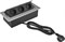 Розетка Cactus CS-SOCKET-EU3-GYBK для столешницы 26.5x11.8x6.5см серый - фото 24363